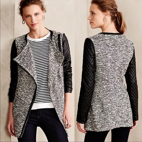 Anthropologie Jackets & Blazers - Anthropologie Cartonnier Tela Moto Jacket - Medium